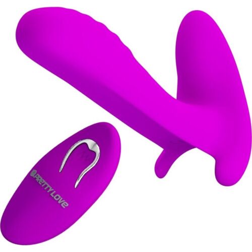 Vibrator PRETTY LOVE MASSAGER med fjernbetjening
