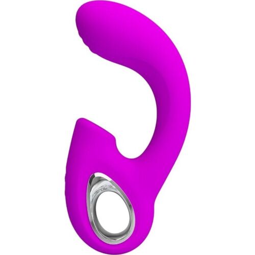 Vibrator Sibel med klitoris stimulator fra Pretty Love