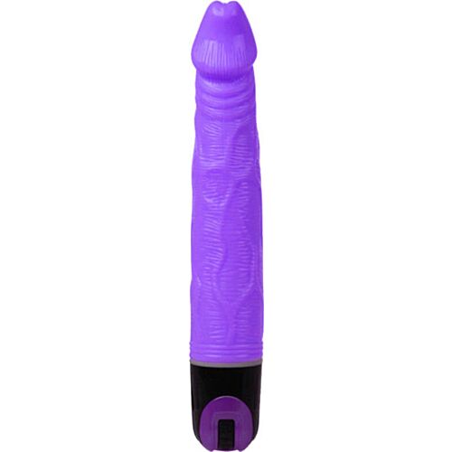 Vibrator BAILE Multispeed 21,5 cm med tekstureret skaft