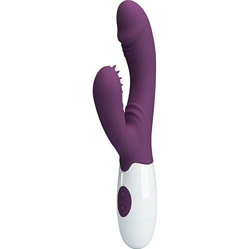Pretty Love Andre Rabbit Vibrator med bøjet skaft