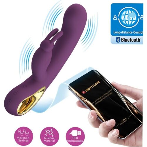 Rabbit Vibrator Pretty Love Liam med Dobbelt Motor