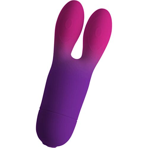Rabbit Vibrator ROCKS-OFF Glo-Girl Bunny Fleksibel Design