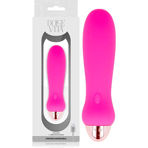 Dolce Vita Five Genopladelig Vibrator med 7 Hastigheder