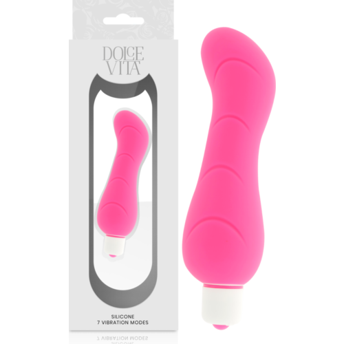 Mini Vibrator DOLCE VITA G-Punkt med Aftageligt Cover