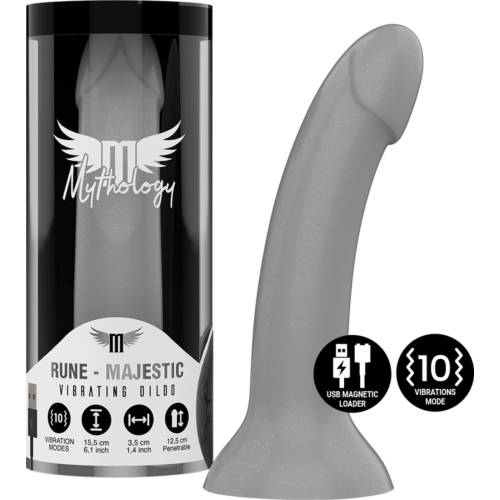 Dildo MYTHOLOGY Rune Majestic med kraftig vibration