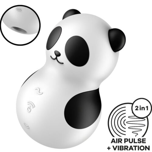 Air Pulse Stimulator Satisfyer Pocket Panda med 11 intensiteter