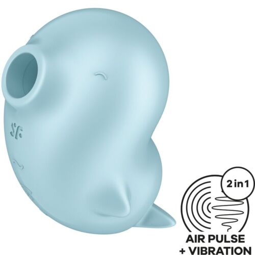 Sugekop Vibrator Satisfyer Sassy Seal med Trykbølger