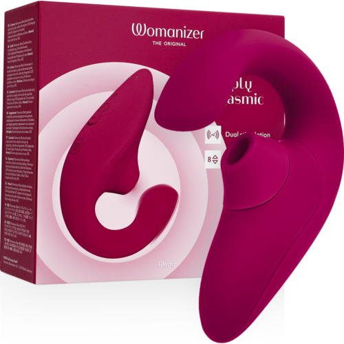 Rabbit Vibrator Womanizer Blend med Pleasure Air Teknologi