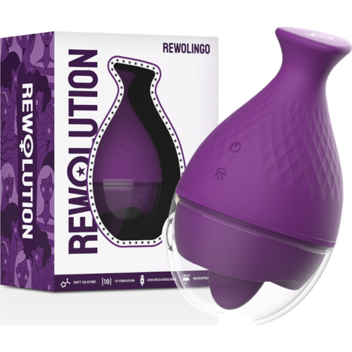 REWOLUTION REWOLINGO Vibrator med Dynamisk Tongue Motion