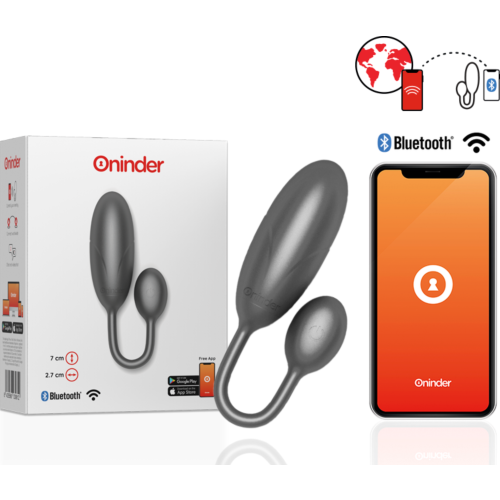 Vibrerende Æg ONINDER Denver med App Kontrol