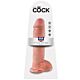 Dildo til Sele King Cock 11 med Realistisk Følelse
