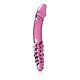 Glas Massageapparat ICICLES N. 57 med dobbeltsidet design