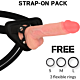ROCK ARMY Spitfire 21cm Flydende Silikone Sele Dildo