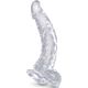 King Cock Clear Realistisk Kurvet Dildo 16.5cm
