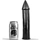 Dildo All Black 24 cm - Blød og Hypoallergen Nydelse