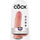 Dildo KING COCK 7 - Realistisk design med sugekop