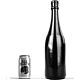 ALL BLACK Flaske 39.5cm Analprop Champagne Form