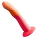 Dildo ROMP Dizi med sugekop og tricolor design