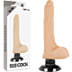 Realistisk Vibrator BASECOCK 18.5cm med Sugekop