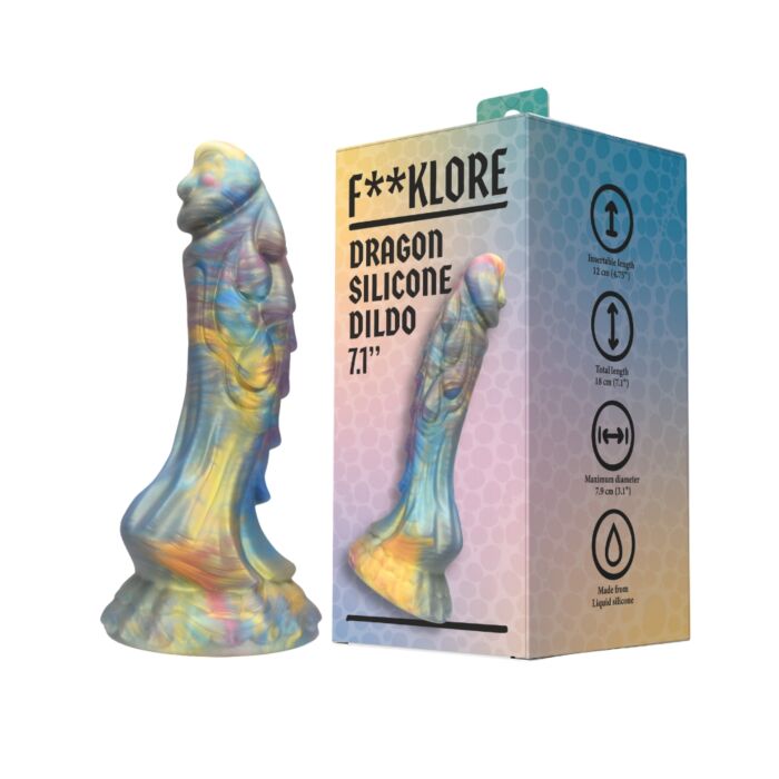 Dildo F**kLore Drage i Silikone Dildo F**kLore Drage i Silikone
