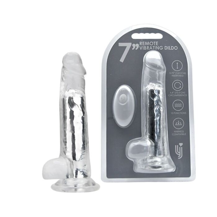Dildo Loving Joy 7 Inch med fjernbetjening Dildo Loving Joy 7 Inch med fjernbetjening