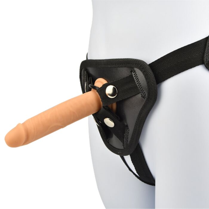 Dildo Loving Joy Beginners Pegging Strap On Kit med justerbart sele Dildo Loving Joy Beginners Pegging Strap On Kit med justerbart sele