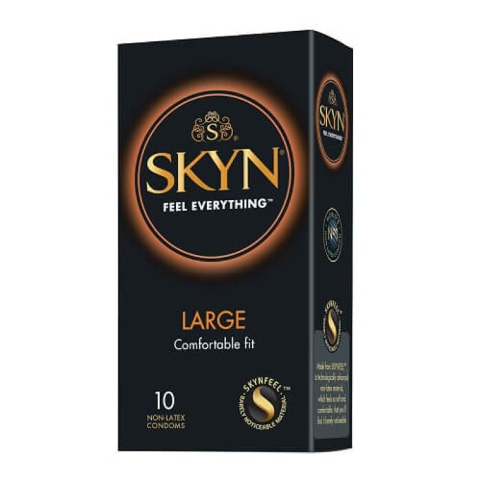 Kondom Mates SKYN Large 10 Pack med blødt materiale Kondom Mates SKYN Large 10 Pack med blødt materiale
