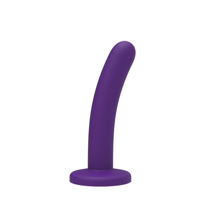 Dildo MINA Silk Curved 5 Inch med sugekop Dildo MINA Silk Curved 5 Inch med sugekop