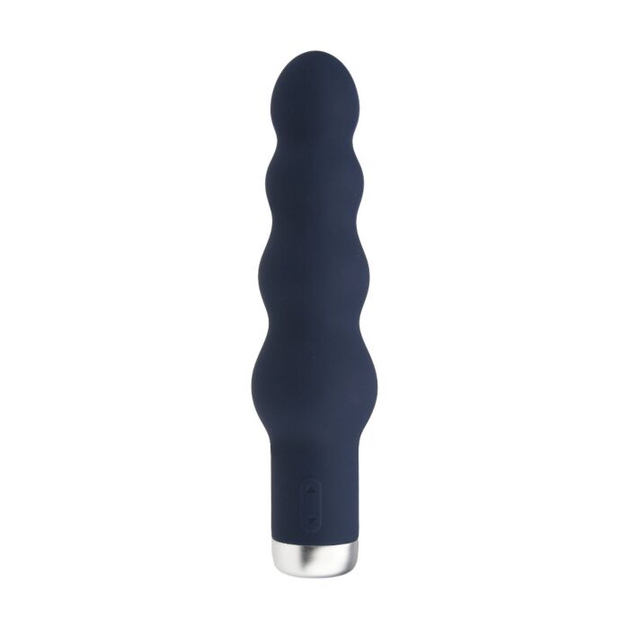 Vibrator NAUTI Silicone Ribbed med 10 funktioner Vibrator NAUTI Silicone Ribbed med 10 funktioner