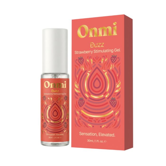 Creme Onmi Buzz Strawberry 30ml | Vibrerende gel med jordbærduft Creme Onmi Buzz Strawberry 30ml | Vibrerende gel med jordbærduft