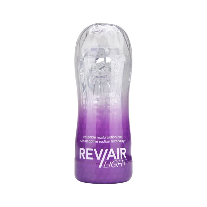 Masturbator REV Rev-Air Light med tre pleasure chambers Masturbator REV Rev-Air Light med tre pleasure chambers