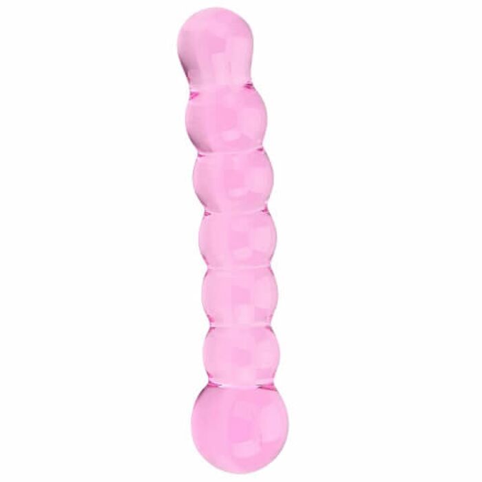 Anal Dildo Spectrum Ribbed Glas 17 cm Anal Dildo Spectrum Ribbed Glas 17 cm
