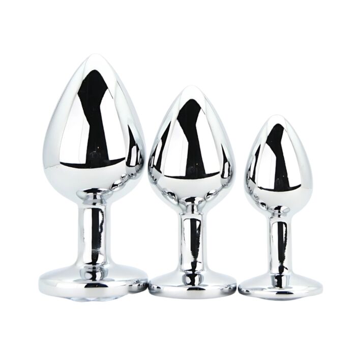 Toosh Buttplug Sæt med 3 forskellige størrelser Toosh Buttplug Sæt med 3 forskellige størrelser
