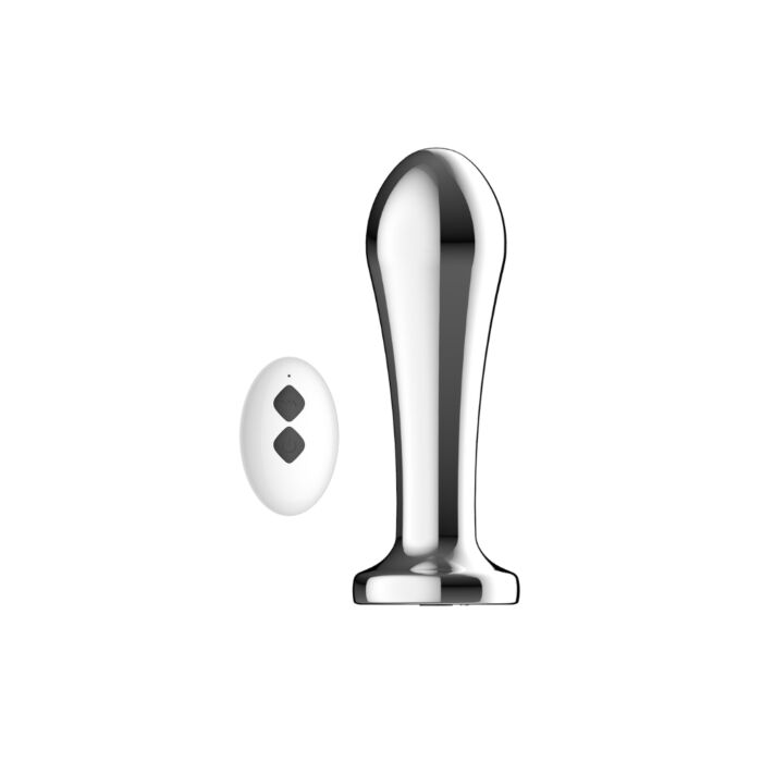 Anal Plug Toosh Remote Controlled Metal Vibrating Anal Plug Toosh Remote Controlled Metal Vibrating