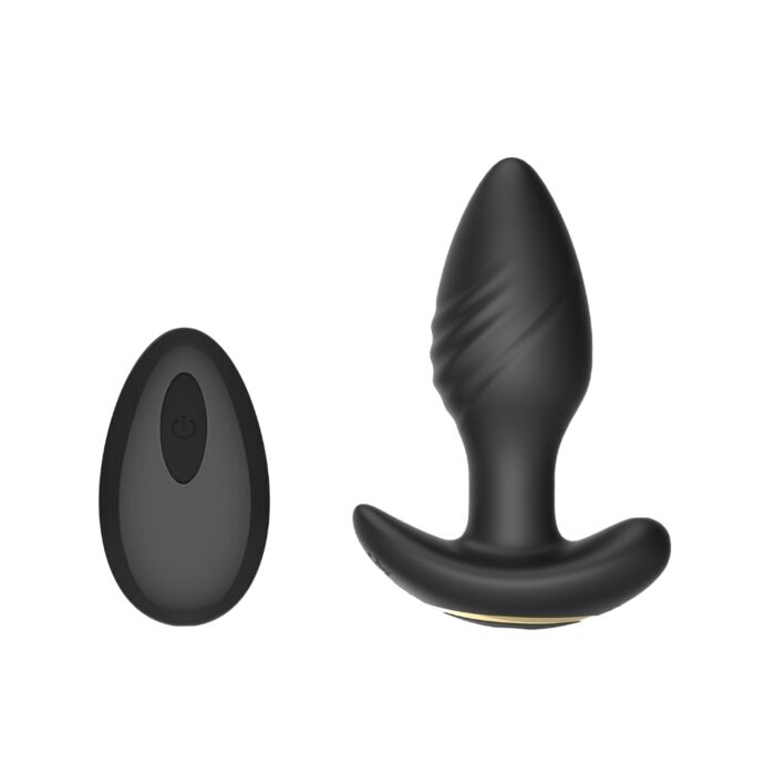 Toosh Remote Controlled Buttplug med 10 vibrationsindstillinger Toosh Remote Controlled Buttplug med 10 vibrationsindstillinger