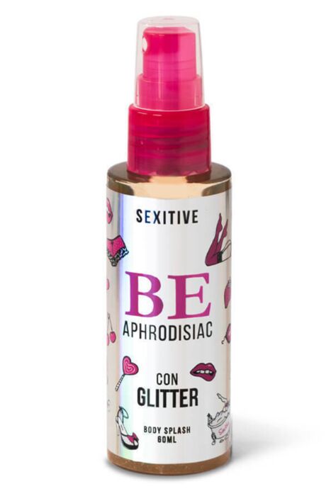 Be Body Spray SEXITIVE med Feromoner og Glitter Be Body Spray SEXITIVE med Feromoner og Glitter