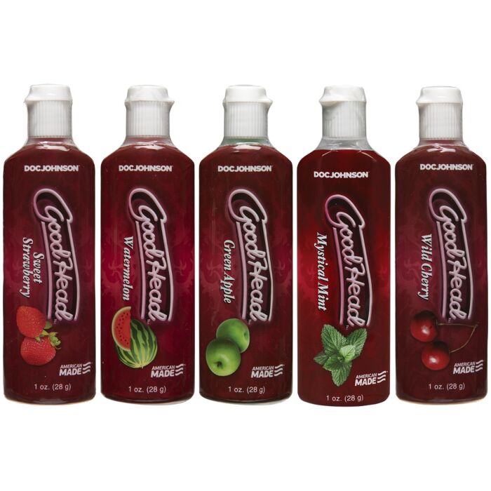 Oralpleje Gel Doc Johnson Good Head 5 Pack Oralpleje Gel Doc Johnson Good Head 5 Pack