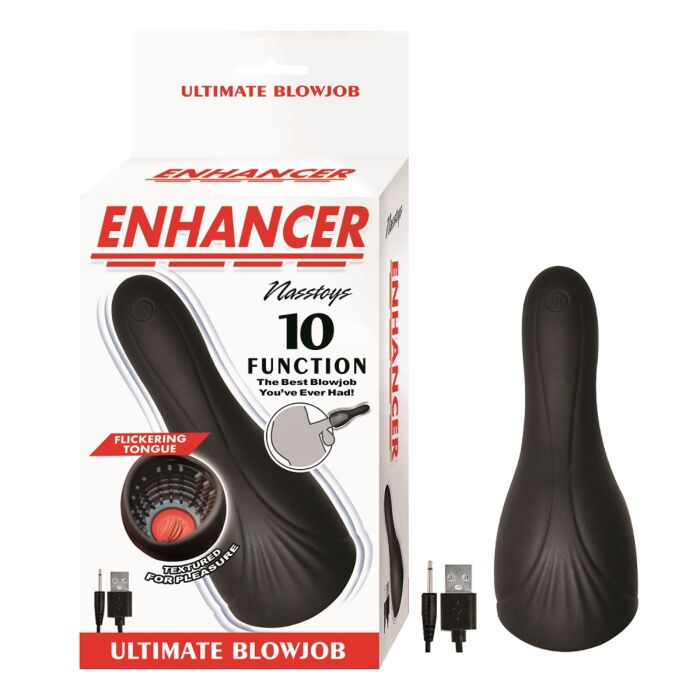 Masturbator Nasstoys Enhancer Ultimate med flikkende tunge Masturbator Nasstoys Enhancer Ultimate med flikkende tunge