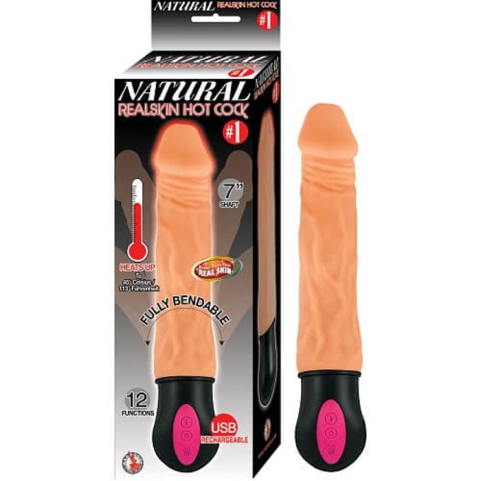 Dildo Nasstoys Realistic Warming 7 tommer Dildo Nasstoys Realistic Warming 7 tommer