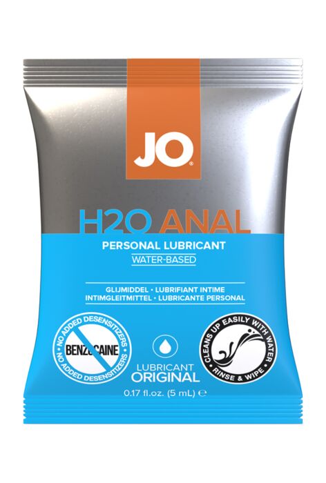 System JO - Sachet H2O Anal 5 ml System JO - Sachet H2O Anal 5 ml