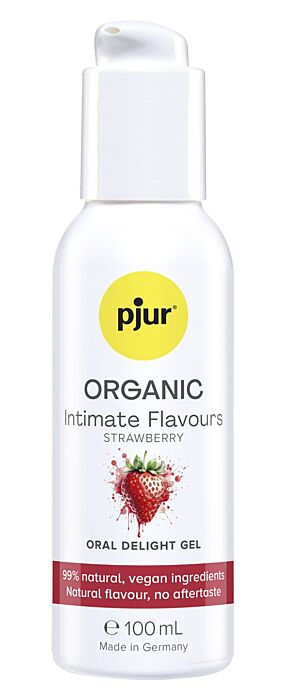 Intimgel Pjur ORGANIC Intimate Flavours Jordbær