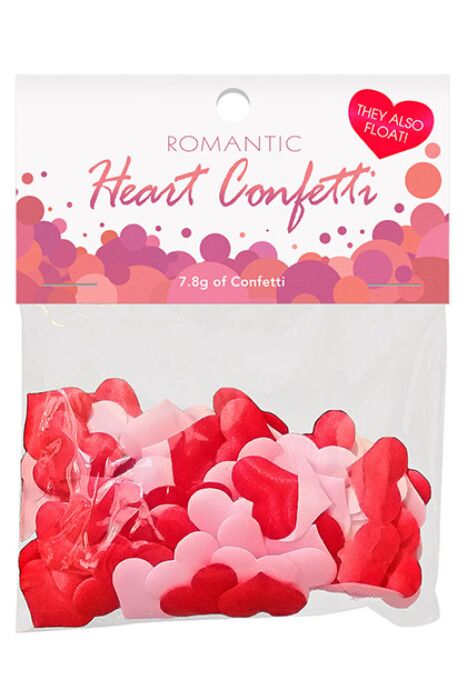 Confetti Kheper Games Romantic Heart - Flydende til romantiske bade Confetti Kheper Games Romantic Heart - Flydende til romantiske bade