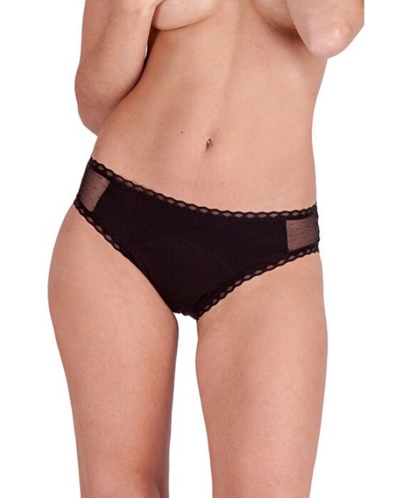 Menstruationstrusse Femme République Daily med blonder og transparens