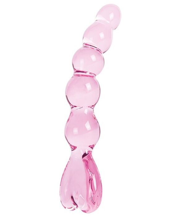 Dildo S Pleasures Crystal APHRODITE med kugledesign Dildo S Pleasures Crystal APHRODITE med kugledesign