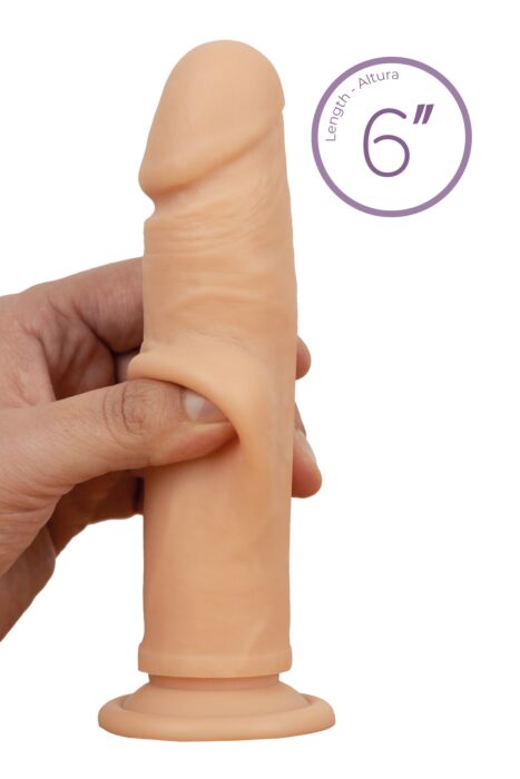 Dildo S Pleasures Realistic Dante 6" med sugekop