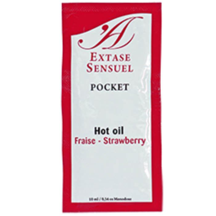Aceite de Masaje Extase Sensual Fresa - Efecto Calor Aceite de Masaje Extase Sensual Fresa - Efecto Calor