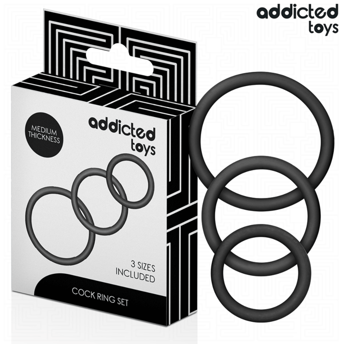 Anillos ADDICTED TOYS Model 2 | Justerbar stimulation Anillos ADDICTED TOYS Model 2 | Justerbar stimulation