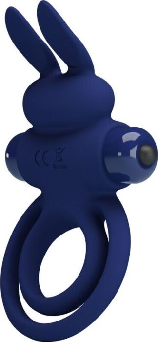 Anillo Vibrador Rabbit Pretty Love Darey Azul Anillo Vibrador Rabbit Pretty Love Darey Azul
