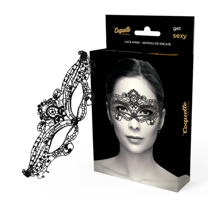 Bondage Maske Coquette Accessories Blonde Øjenmaske