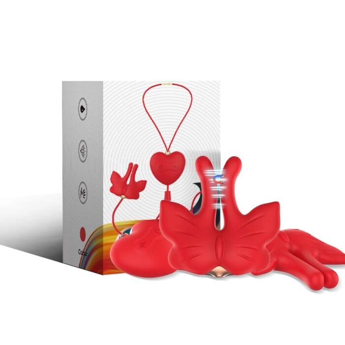 Nipple clamps ARMONY med vibration og sommerfugl design Nipple clamps ARMONY med vibration og sommerfugl design
